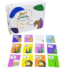 9款经典趣味纸牌游戏、瑜伽士、PLANO挑战与欢笑游戏、快眼狙击手、是谁？、谁的游戏、动物蔬菜矿物质、少玩、不说话、Telhag Ma Telhag纸牌游戏、热塑性包装、棋盘游戏、互动游戏，适合聚会时一起玩，也适合作为礼物（略有色差） - 阿拉伯語卡牌遊戲(新) - 查看 16