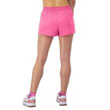 Champion Women's Cotton Practice Shorts - Bunga Phlox Merah Muda - View 3