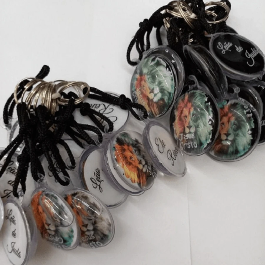 Keyring Party Favor Packs - 黑色 - 查看 1