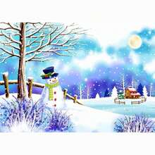 Tranh kim cương Full Diamond Magic Cube Bộ phong cảnh Trang trí nội thất Nghệ thuật kim cương DIY thủ công cho phòng khách, phòng ăn, phòng ngủ Bộ tranh thêu chữ thập, Đường kính ngoài 30X40CM, 1 chiếc - Nhiều màu - Xem 10