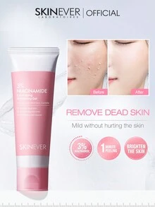 SKINEVER菸酰胺去角質霜 55ml單支，軟化死皮細胞，修護和提亮肌膚，適合所有皮膚類型，特別適合中性/油性皮膚SE003 - 無色 - 查看 3