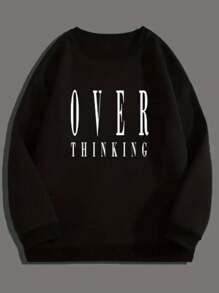 Men Sweatshirts - 黑色 - 查看 1
