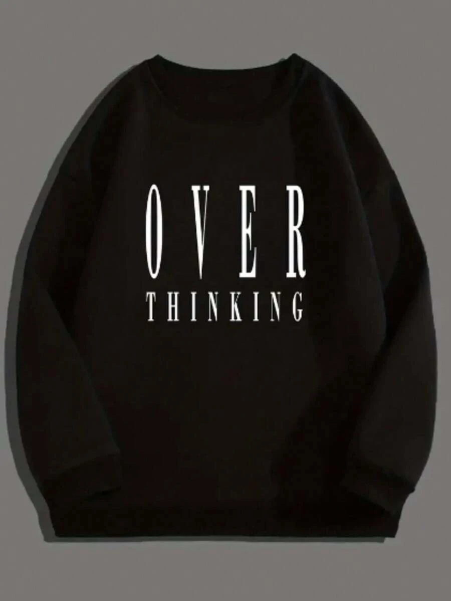 Men Sweatshirts - 黑色 - 查看 1