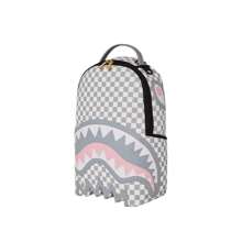 Sprayground Rose La Palais Bite Backpack Grey White Pink 910B5475NSZ Back To School School Bag For Books