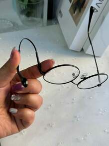 Men Eyeglasses - Black - View 2