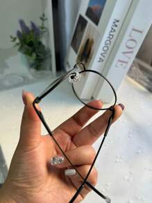 Men Eyeglasses - Black - View 4