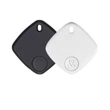 1pc Key Finder Luggage Tracker,Works With Apple Find My(IOS Only),Replaceable Battery, Lost Mode, Smart Key Finder Item Locator For Bags, Suitcases, Pet; - Multicolor - View 2