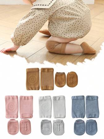 Baby Crawling Learning Walking Knee Pads Elbow Pads, Baby Knee Pads And Floor Leg Warmers Set, Anti-Slip Crawling Protection For 1-3 Years Old Baby