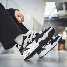 Women's Casual Sneakers Board Shoes - màu đen - Xem 5