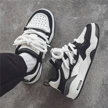 Women's Casual Sneakers Board Shoes - màu đen - Xem 2