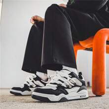 Women's Casual Sneakers Board Shoes - màu đen - Xem 8