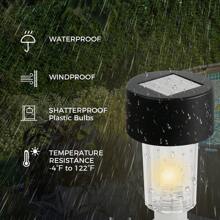 1 pieza/6 piezas Luces LED solares para piscina, adecuadas para decoración de vallas de piscina, accesorios de piscina LED resistentes al agua, luces nocturnas