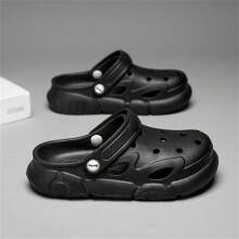 Boys' And Girls' Garden Clogs, Children's Slip-On Sandals, Breathable Hollow-Out Beach Shoes For Summer Casual Outdoor Activities