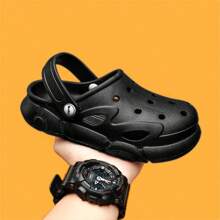 Boys' And Girls' Garden Clogs, Children's Slip-On Sandals, Breathable Hollow-Out Beach Shoes For Summer Casual Outdoor Activities