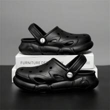 Boys' And Girls' Garden Clogs, Children's Slip-On Sandals, Breathable Hollow-Out Beach Shoes For Summer Casual Outdoor Activities