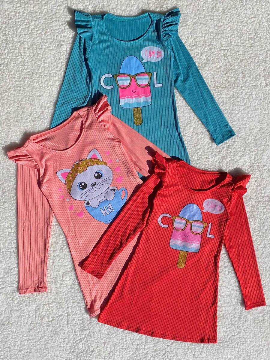 Tween Girls Dresses - 彩色 - 查看 1