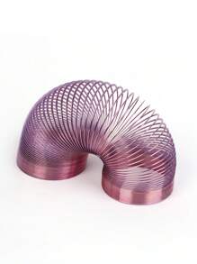 1pc Metal Rainbow Spring,Mini Colorful Metal Rainbow Spring Toy That Walks Downstairs And Magic Spring Toy,Sensory,Slinky,Fidget Toys,Spring Toys,Cool Toys,Metal Toys,Fidgets Metal,Spinning Top,Fidget Toys Mini - Multicolor - View 13