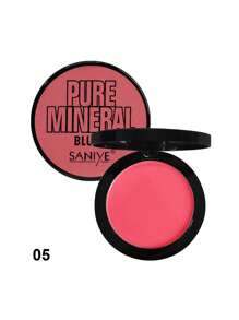 SANIYE Polvo De Rubor E0119  Luminoso Colorete,sedoso, larga duración, ligero, suave, efecto natural - 05#pétalo - Ver 4