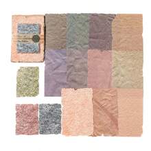 MOCARD 1 Gói 28 Tờ Giấy Chất Liệu Cổ Điển Vết Cà Phê Họa Tiết Sổ Tay Tự Làm Nhật Ký Rác Trang Trí Cá Nhân Thẻ Ghép Thủ Công Sổ Tay Nghệ Thuật Phụ Kiện Làm Sổ Lưu Niệm Văn Phòng Phẩm Trường Học - 1 gói hàng - Xem 13