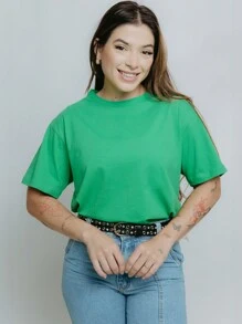 Women T-Shirts - màu xanh lá - Xem 1