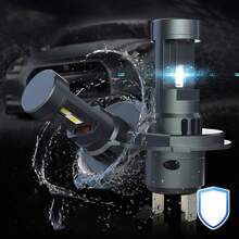 2pcs LED Headlight Bulbs,100W 10000 Lumens Bright LED Headlights Kit,6000K Cool White, 200% Brighter, White Super Bright With Fan Plug And Play, Halogen Upgrade Replacement H4 H7 H11 9005 9006