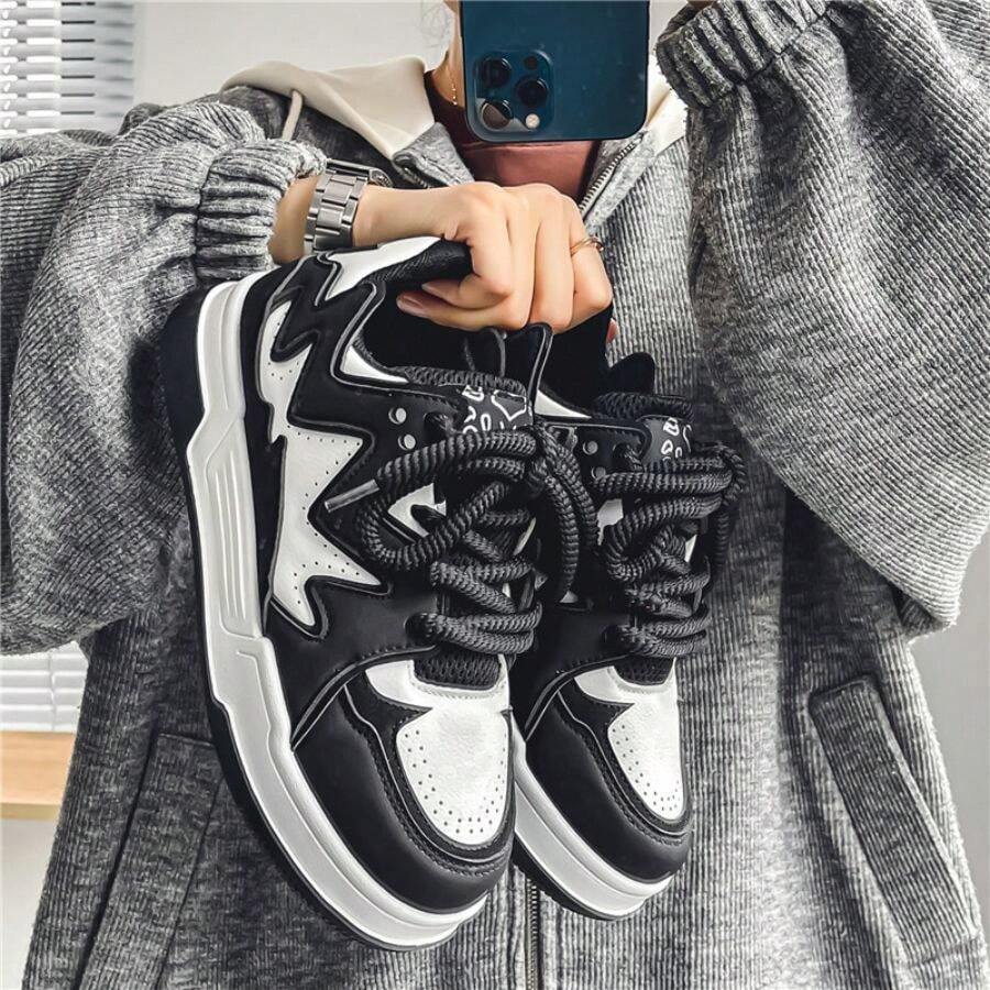 New Soft Sole Comfortable Casual Sports Shoes For Women - 黑色 - 查看 1