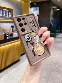 1 Stück magisches Mädchen Kamera Stoßfestes Handyhülle kompatibel mit iPhone/kompatibel mit Galaxy/kompatibel mit Infinix/kompatibel mit Xiaomi kompatibel mit Redmi/kompatibel mit OPPO/kompatibel mit VIVO, internationale Version, nicht die inländische Version - Braun - Übersicht 2