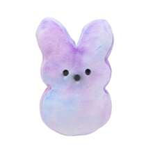 5.9-Inch Easter  Plush Toy Cute Rabbit Peep Easter Toy Soft Plush Animal Doll Easter Basket Rabbit Rabbit Plush Doll (Tie Dye Colors Are Random) - Multicolor - View 10