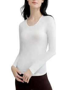 Women Blouses - 白色 - 查看 1