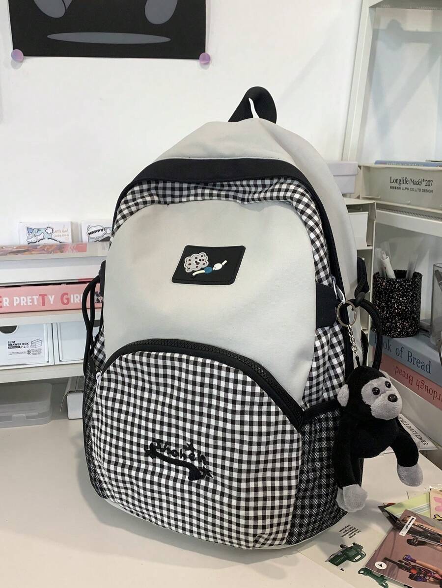 Japanese Style Ins Girl Backpack, Korean Simple Student Backpack