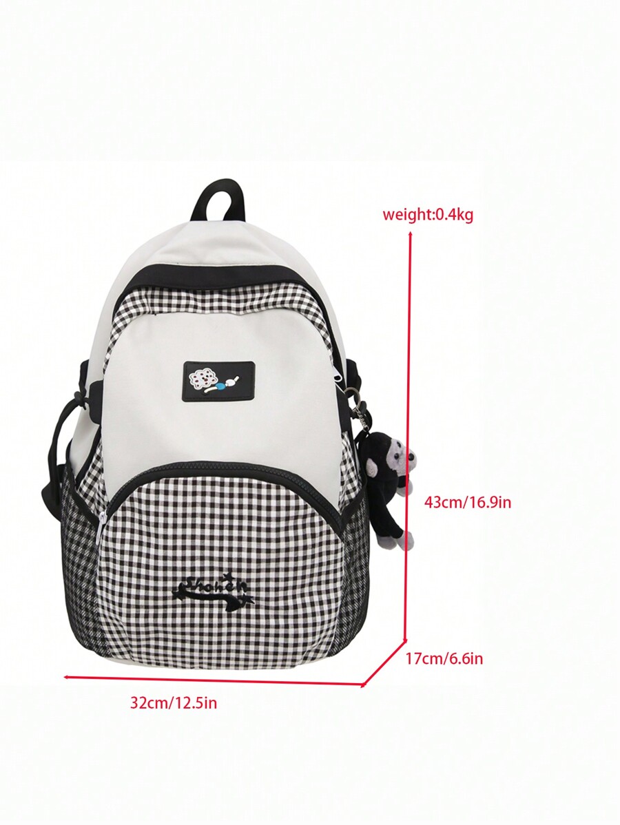 Japanese Style Ins Girl Backpack, Korean Simple Student Backpack