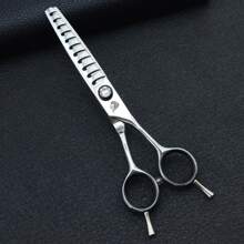 univinlions Gunting Penipis Rambut Bergigi Hiu 6,0 Inci, Gunting Rambut untuk Penata Rambut, Alat Penata Rambut Salon, Gunting Tulang Ikan - MultiWarna - View 4