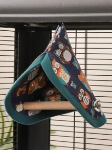 Vẹt Leo Đồ Chơi Phượng Hoàng Hoa Mẫu Đơn Vẹt Đứng Tổ Chim Nhà Chim Vẹt Xoay - Nhiều màu - Xem 13