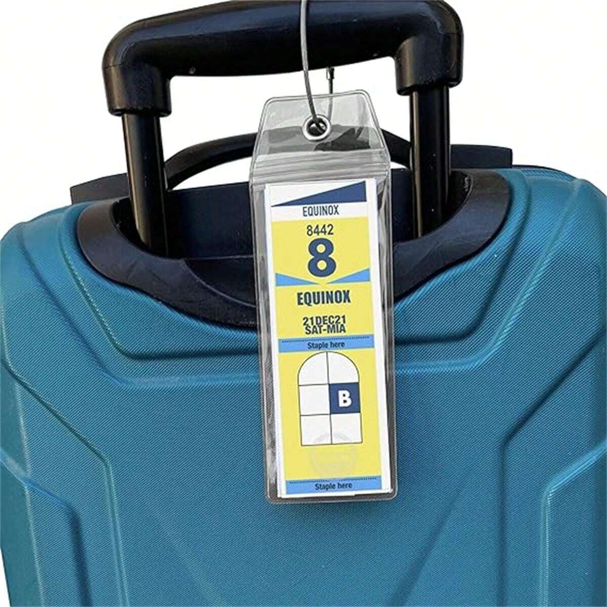 Celebrity Luggage Tag Clip [Pack Of 10] Suitable For All Celebrity