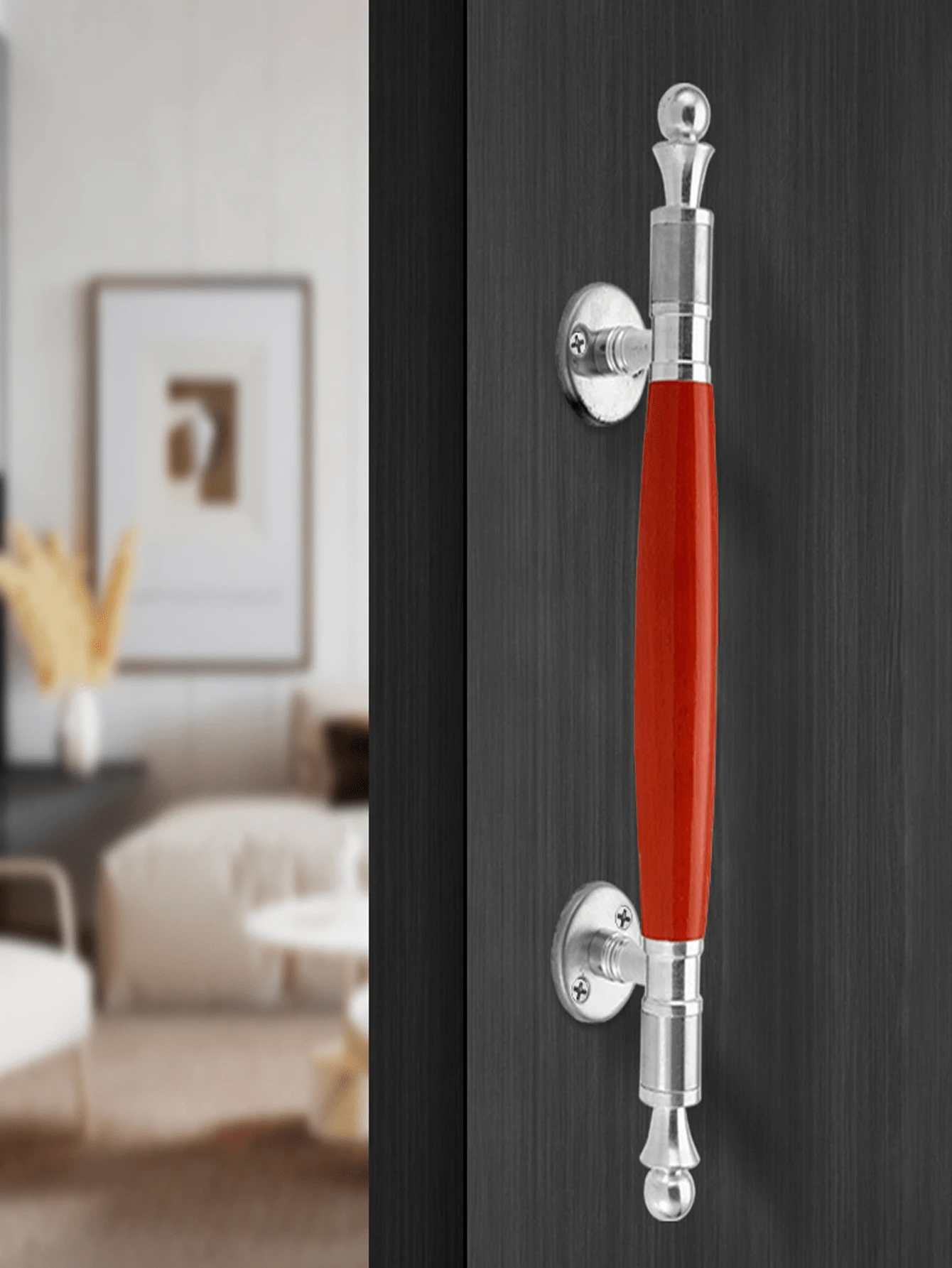 Brown Stainless Steel Plating Door Handle, High-End And Simple ...