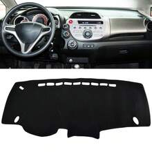 適用於Fit For Jazz For MK2 2008 2009 2010 2011 2012 2013 For GE6 GE7 GE8 GE9汽車儀表板防曬蓋墊配件 - 均碼 - 查看 3