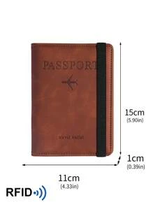 BATSIOE Portfel podróżny, antykradzieżowy, blokujący RFID, etui na paszport, smukły, wielofunkcyjny organizer na paszport i pieniądze, uchwyt na karty kredytowe i dokumenty, akcesoria podróżne, organizer podróżny, artykuły podróżne, portfel podróżny, etui na paszport, portfel na paszport, torba na wakacje na plażę, lato