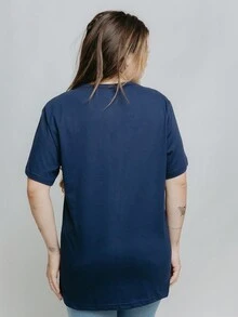Women T-Shirts - 藏蓝色 - 查看 3