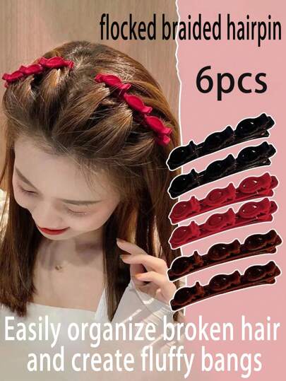 Side Clip Flocked Bangs Hairpin, Braided Hairpin, Princess Hair Accessory Accessories, Hair Accessories For Women, Hair Tools, Beauty Accessories, Curly Hair Accessories, Hair Accessory, Hair Accessories For Women, Fall, Travel, Hair Tools, Accessories Women, Hair Stuff, Fall, Hair Accessories Women, Hair Tools, Hair Stuff, Stuff, Beauty Accessories, Gifts, Travel, Gifts For Women, Hair Stuff, Stocking Stuffers