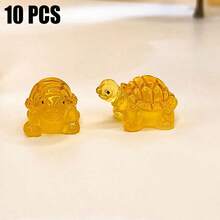 10pcs Resin 3D Small Turtle Miniature Landscape Ornament - Multicolor - View 17