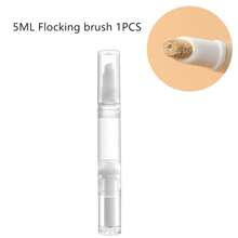 1支自动旋转唇彩笔，适用于粉底液、遮瑕膏、精华液、营养液、维生素E、蜂蜜等化妆品，便携式管状设计，2毫升/5毫升，含刷子和蘸取器，化妆品，价格实惠，可用于房间装饰、梳妆台、旅行、卧室、化妆配件、圣诞礼物、化妆品、化妆工具、便宜货、礼品、女士礼品、圣诞礼物 - 無色 - 查看 11