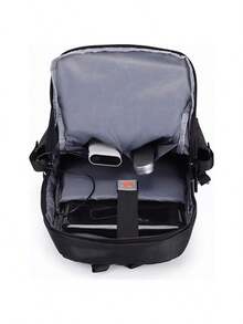 Mochila Laptop Hombre,impermeable Y Resistente Al Desgaste - Azul - Ver 8
