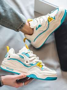 Ladies All Wear Fashion Casual Sneakers - 藍色 - 查看 3