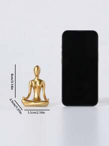 1 bucă figurină de decorare artizanat, obiect decorativ auriu pentru decorarea interioară - Aur - Vizualizare 6