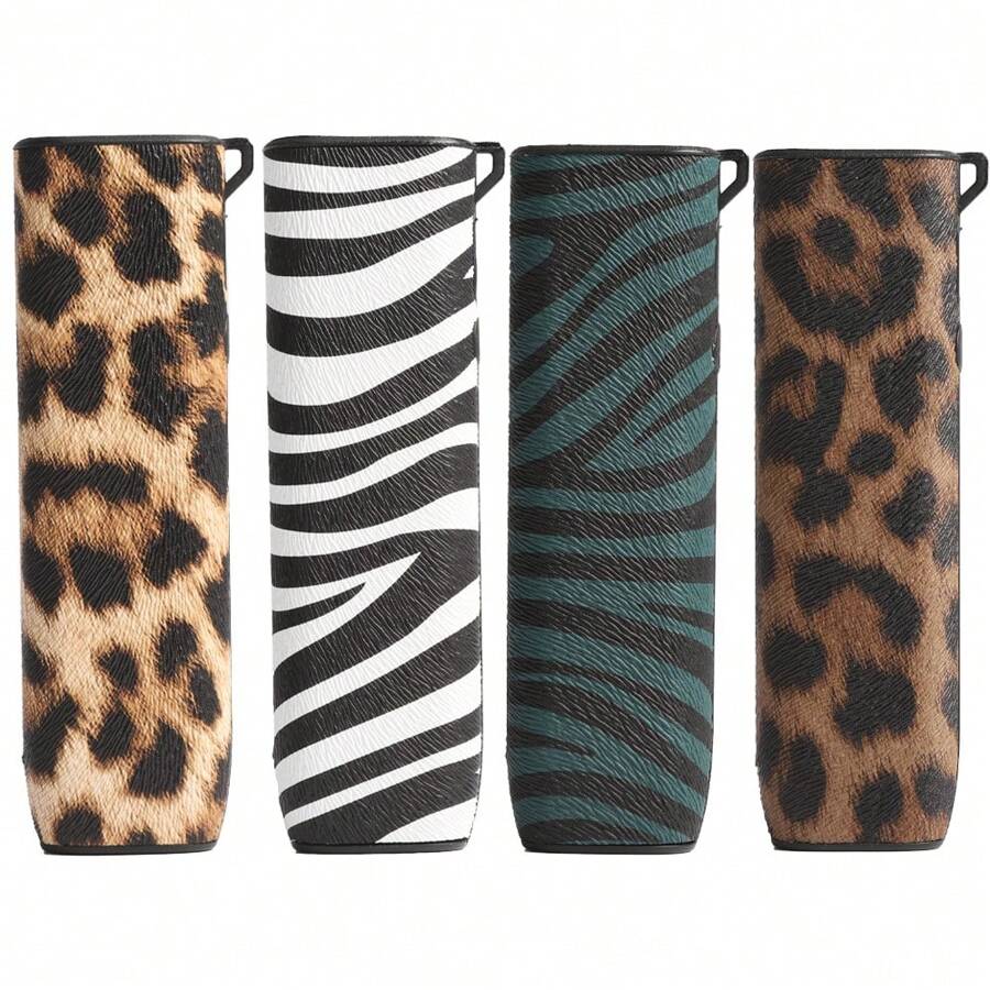 颜色 PC+皮革外壳适用于 IQOS ILUMA ONE 外壳适用于 IQOS ILUMA I ONE 外壳保护套酒精湿巾、时尚、朋友礼物、礼品包装袋礼品包装袋