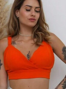 Women Two-Piece Outfits - 橘色 - 查看 3