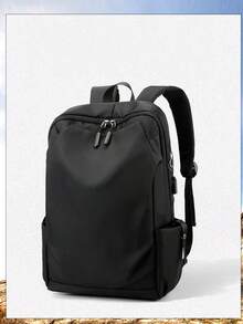 Mochila Laptop Hombre,impermeable Y Resistente Al Desgaste - Azul - Ver 7