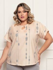 Plus Size Blouses - Print 5 - View 1