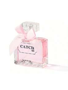 Perfume Mujer Catch Inspirado en la Dulzura y la Elegancia 100ml, Fragancia Femenina Frutal, Floral, Ideal para Uso Diario y Citas Románticas. - Rosa - Ver 2