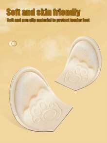 靴子前掌墊，超柔軟鞋墊和防滑半碼鞋墊，男女適用，舒緩疼痛，調整鞋碼 - 預設 - 查看 5